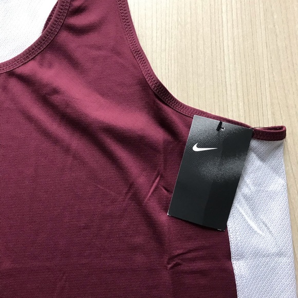 Nike Red Athletic Work Out Tank Top - Picture 5 of 10